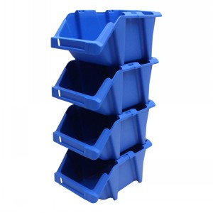 Stack & Nest Plastic Parts Bins Size C 10 Pack